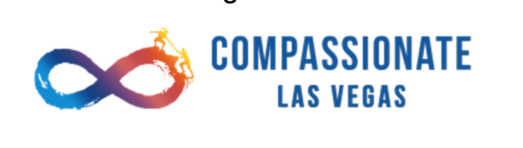 Compassionate Las Vegas with flaming infinity sign